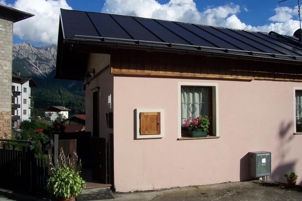 Fabbricato Indipendente Centro Appartement Lozzo Cadore Buitenkant foto